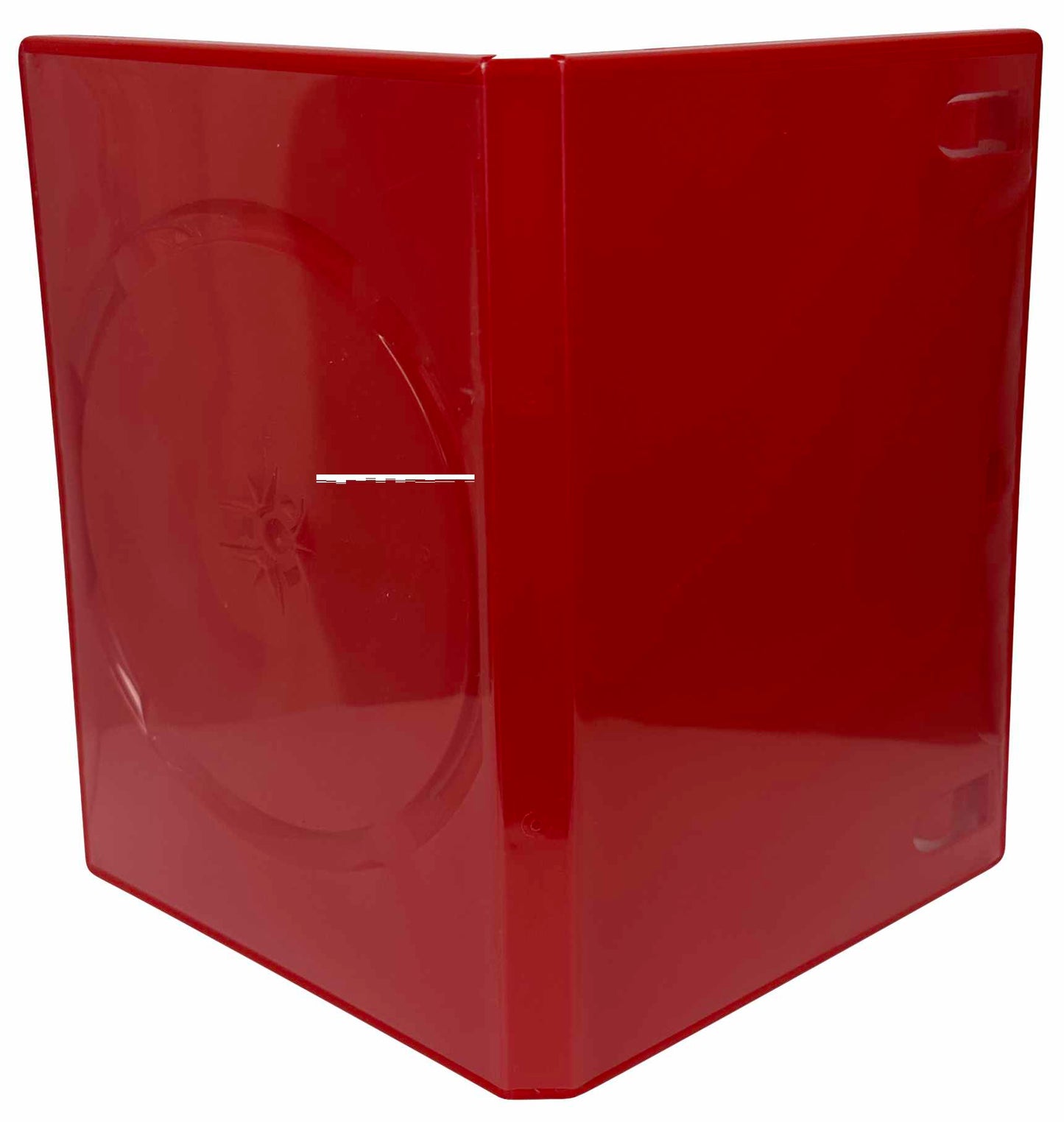 STANDARD Solid Glossy Red Color Single DVD Cases