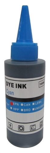 Bulk Dye Refill Ink 100ml for EPSON