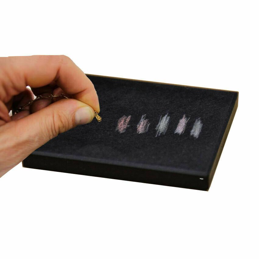 JSP Gold Silver Jewelry Metals Testing Acid 10k 14k 18k Kit + Scratch Test Stone