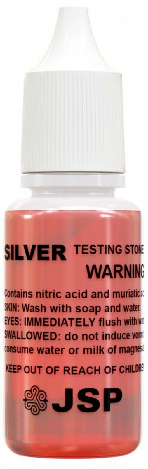 3 Bottles Silver Test Acid Testing Sterling Jewelry Solution Metal Testing Kit