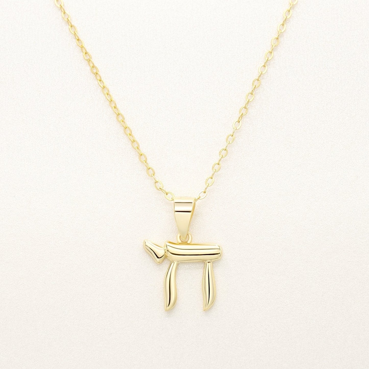 925 Sterling Silver Chai Necklace