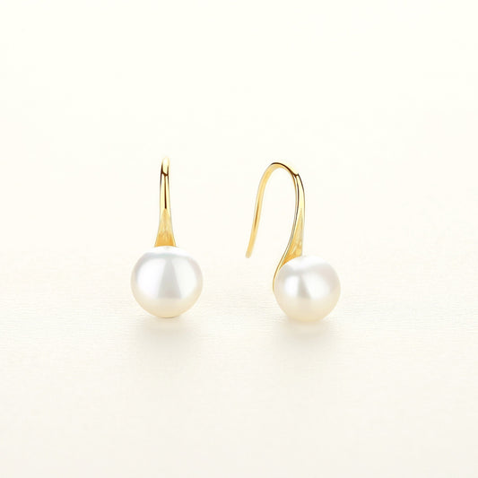 925 Sterling Silver Freshwater Pearl Stud Earrings