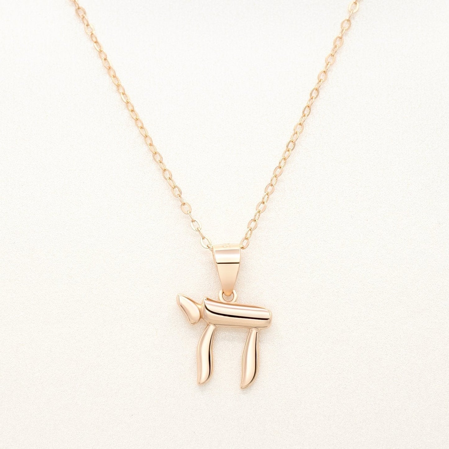 925 Sterling Silver Chai Necklace