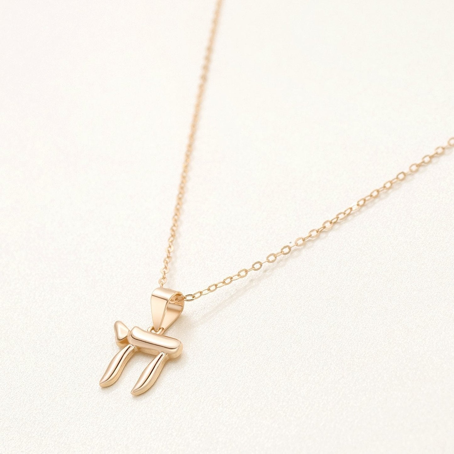 925 Sterling Silver Chai Necklace