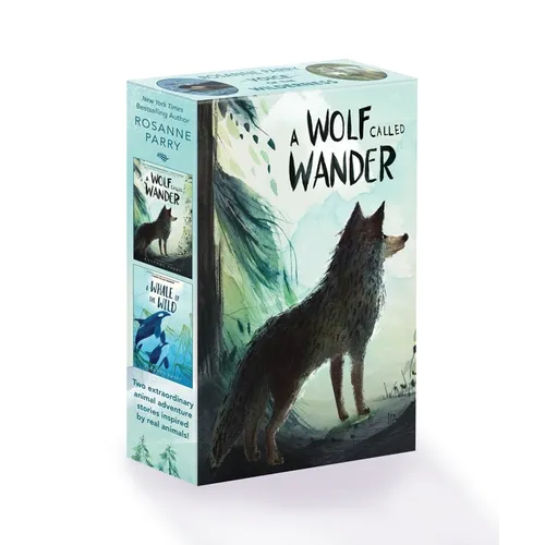 Rosanne Parry "Voice of the Wilderness" 2-Book Box Set: A Wolf Called Wander, a Whale of the Wild