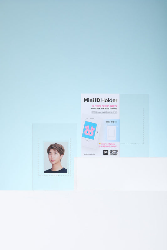 Perfect Alignment Mini ID Holder Photocard Sleeves, 57 x 88mm