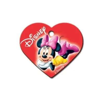 Disney Minnie Mouse Pet ID Tag - Large Heart