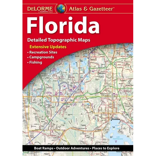 Delorme Atlas & Gazetteer: Florida