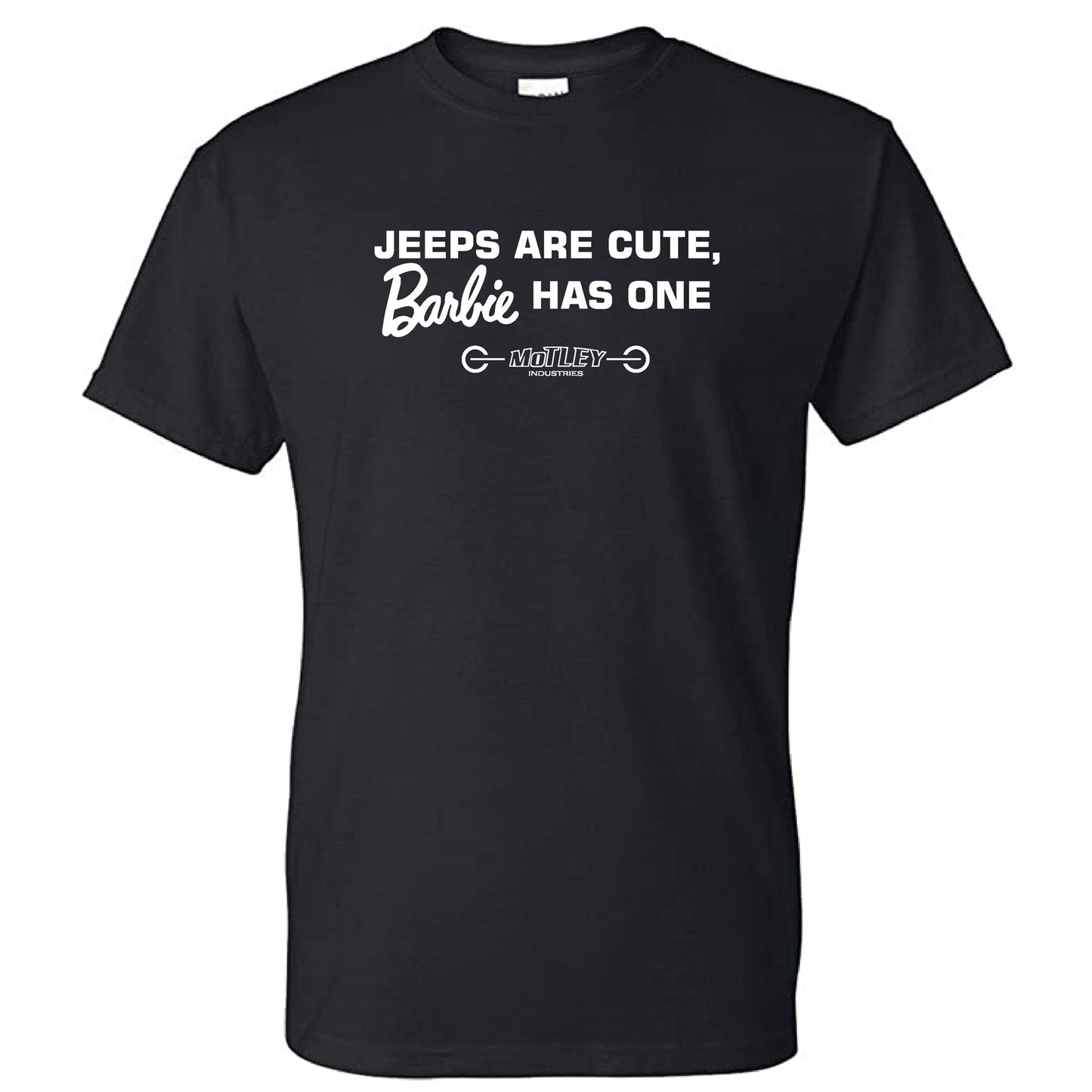 Barbie Men's T-Shirt - Black - motleyindustries - Little Red General Store