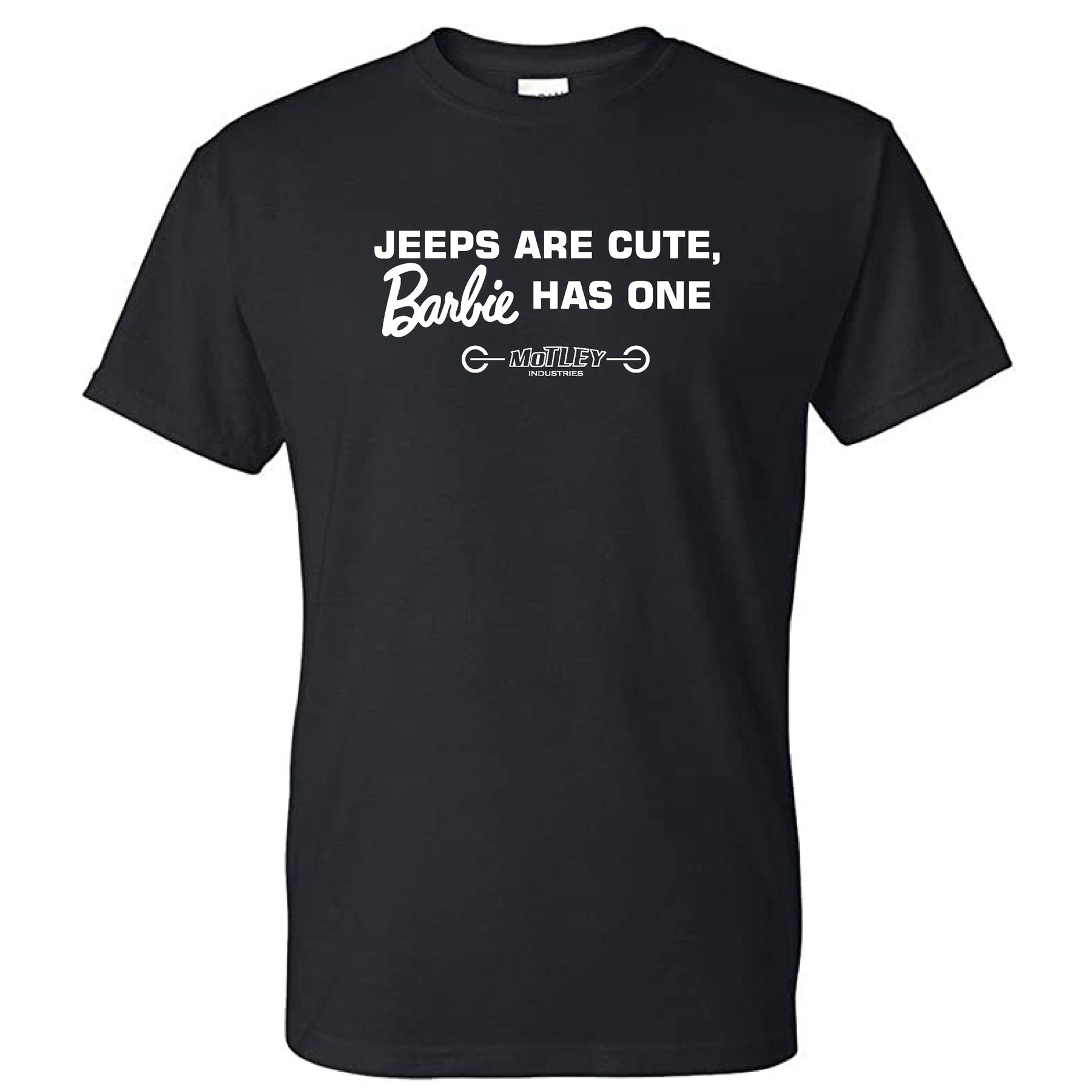 Barbie Men's T-Shirt - Black - motleyindustries - Little Red General Store