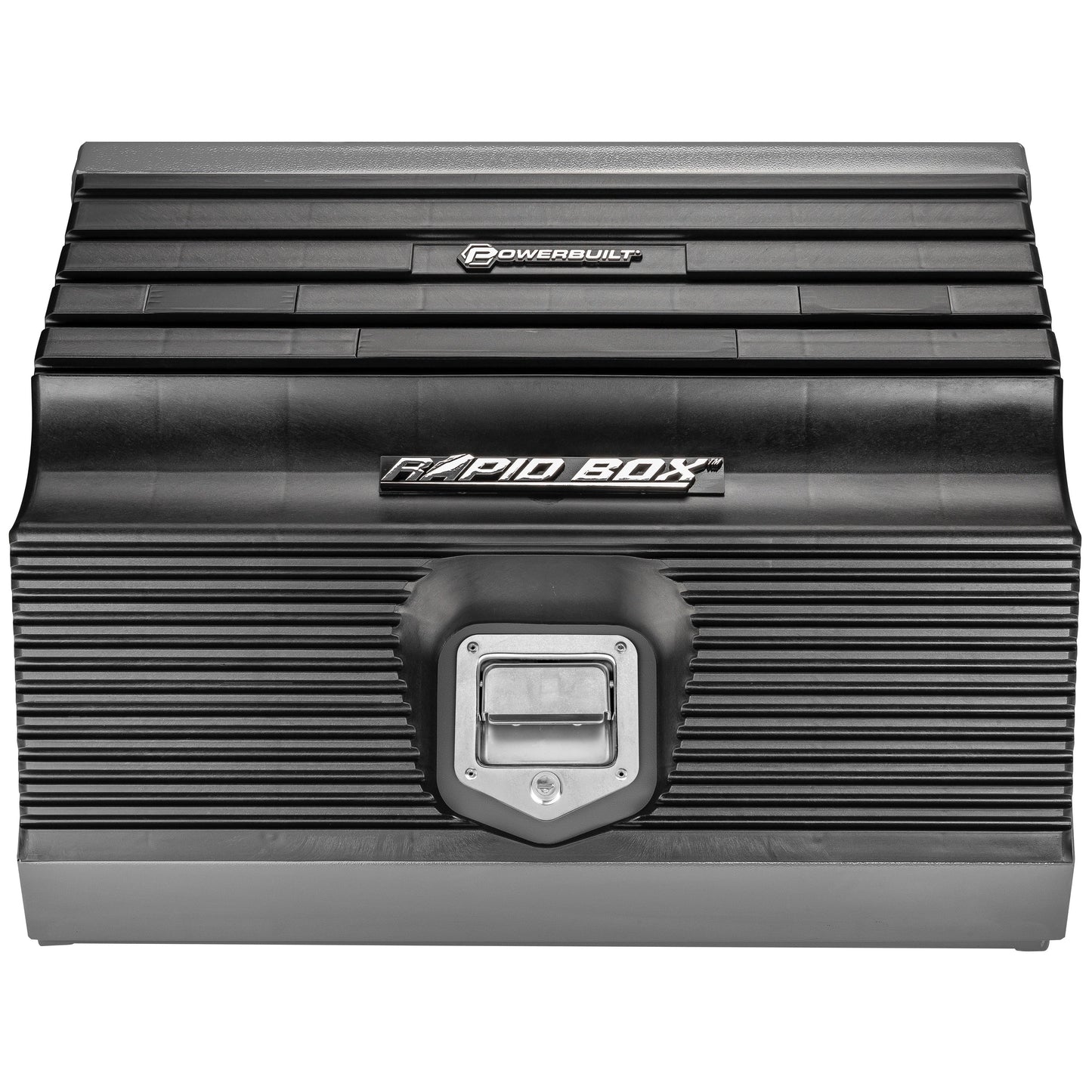 26 in. Rapid Box Portable Slant Front Tool Box - Grey - motleyindustries - Little Red General Store