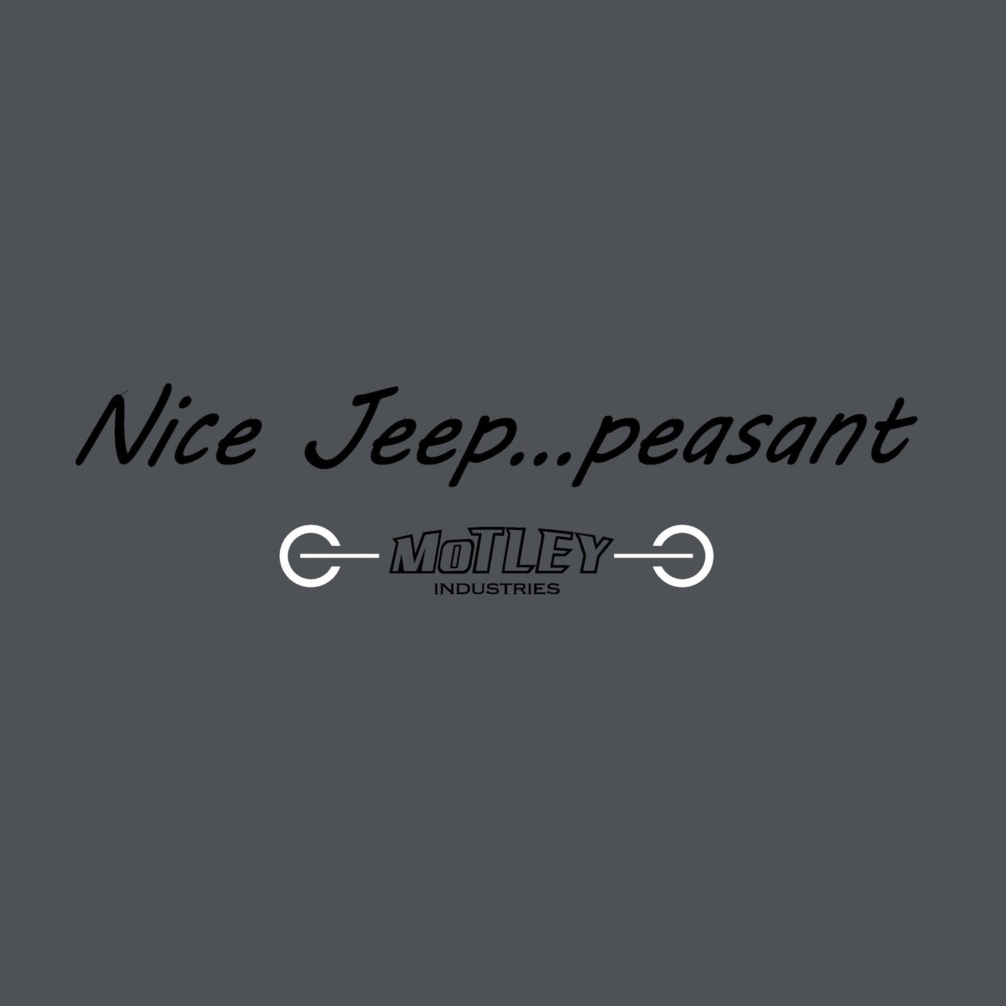 Nice Jeep Men's T-Shirt - Gray - motleyindustries - Little Red General Store