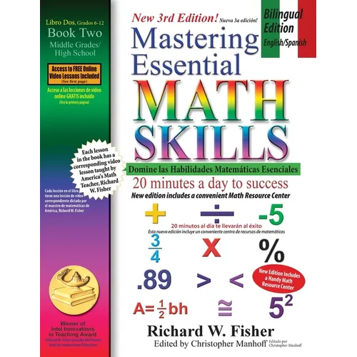 Mastering Essential Math Skills Book 2, Bilingual Edition - English/Spanish