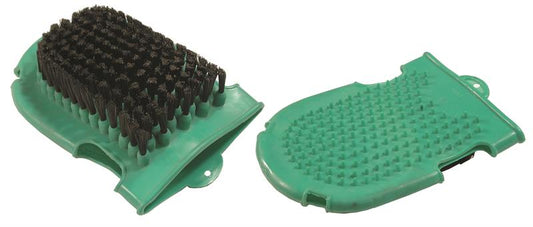 GLOVE MASSAGE DUAL - GREEN