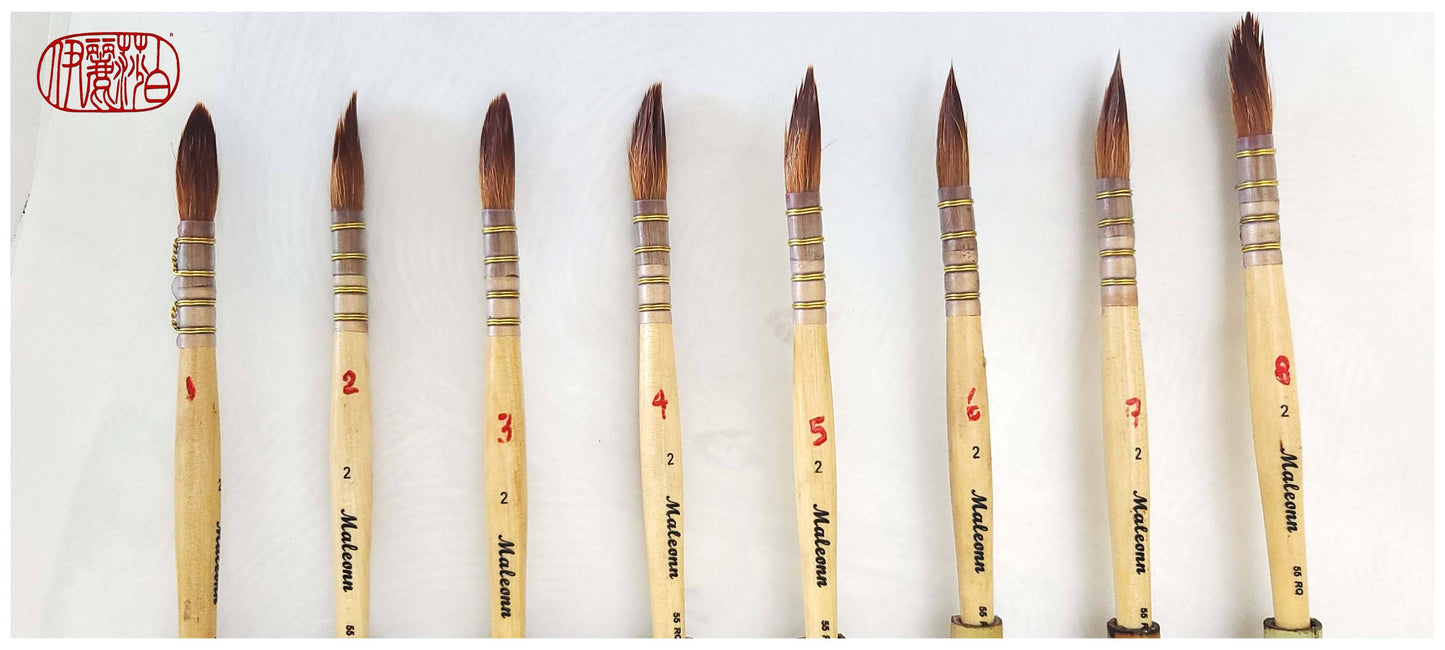 Multi-Brush Holder Tool With 8 Individual Brushes