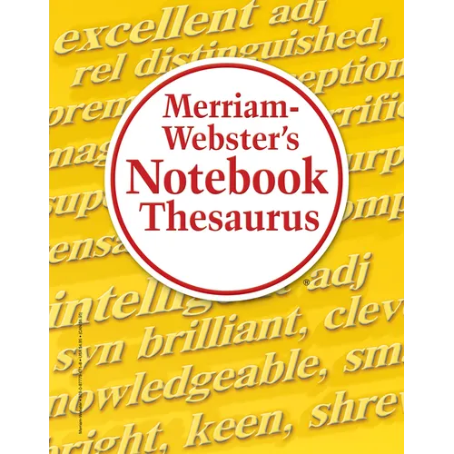 Merriam-Webster's Notebook Thesaurus - Paperback