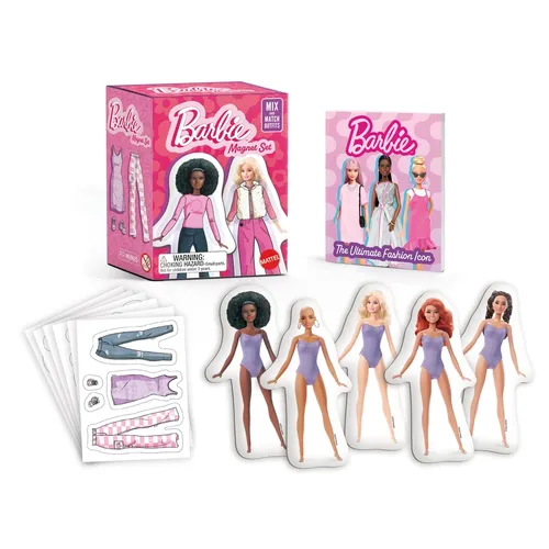 Barbie Magnet Set: Mix-And-Match Outfits!