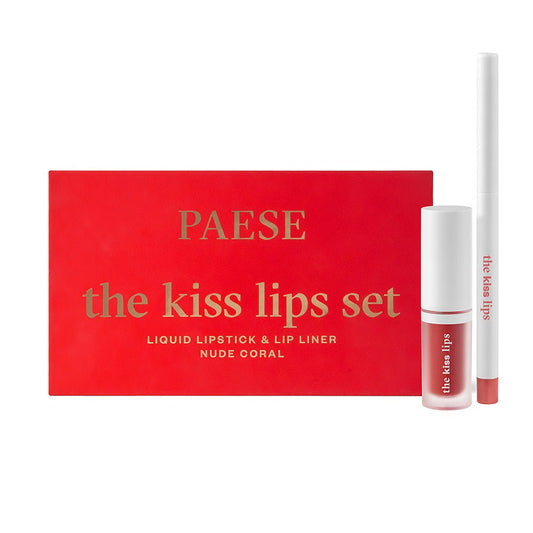 PAESE | The Kiss Lips Gift Set Liquid Lipstick & Lip Liner - Nature:21 Blvd - Little Red General Store