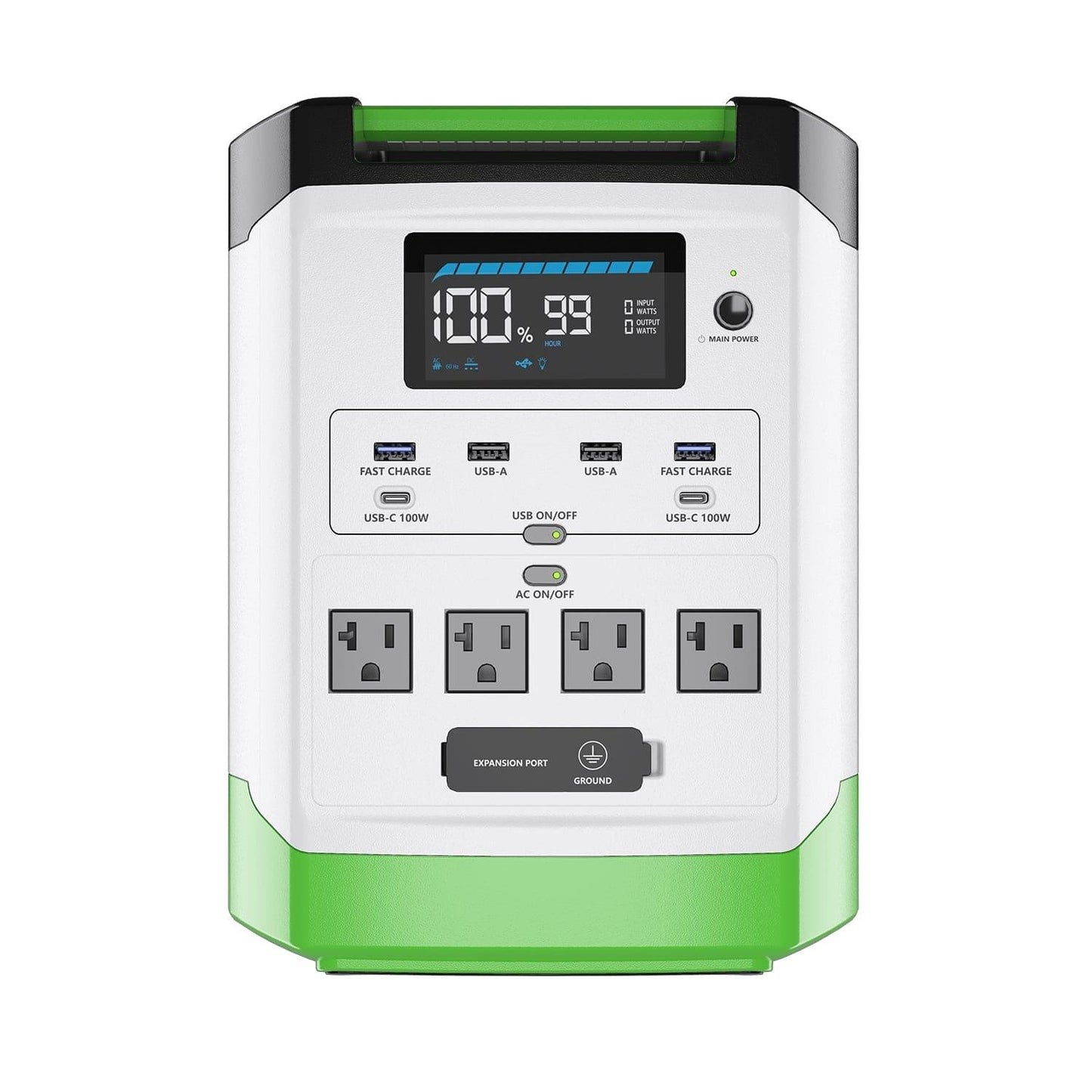 High Capacity Lithium 1800 Solar and Wind Generator