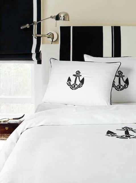 Yacht Anchor Sham (4 sizes, 2 colours)