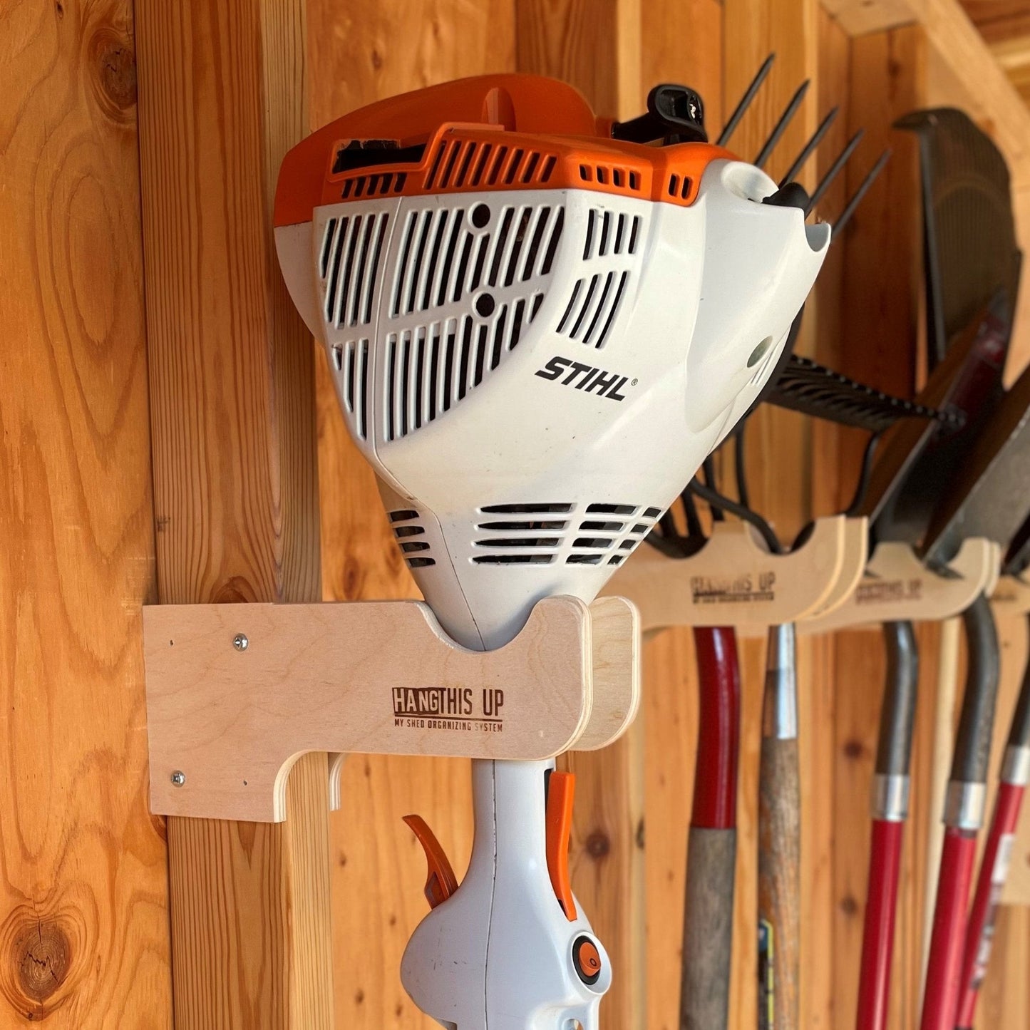 Complete Shed Organization Kit – Yard & Garden Tool Storage System