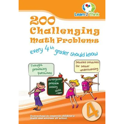 200 Challenging Math Problems every 4th Grader should know