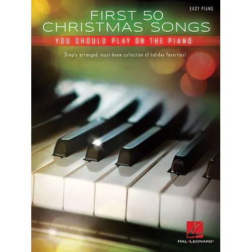 First 50 Christmas Songs You Should Play on the Piano - Paperback