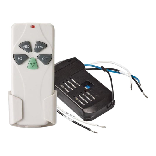 Substitute for Nutone RCK01 Universal Ceiling Fan Kit Ceiling Fan Remote Control Kit [63T-AC83T-KIT]