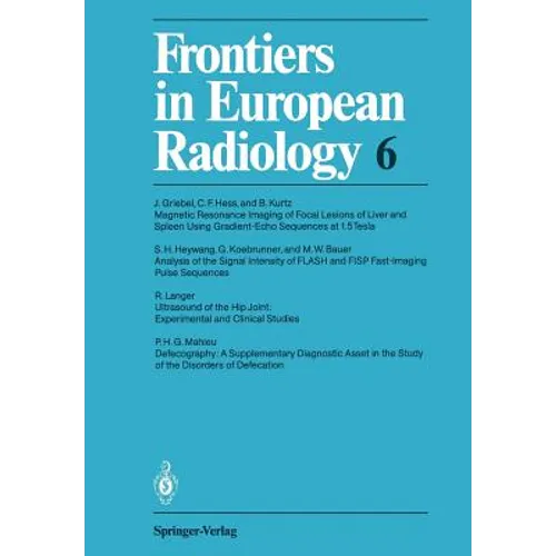 Frontiers in European Radiology