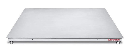 Ohaus i-DF2500C1R Defender 3000 Washdown Floor Scale Platform, 2500 lb, 3' x 3', NTEP