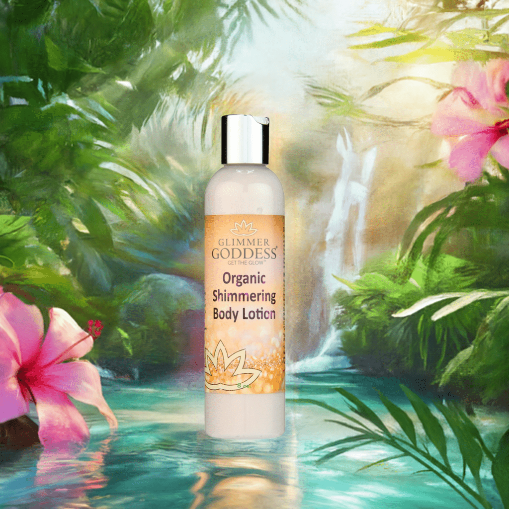 Organic Gold Shimmer Body Lotion