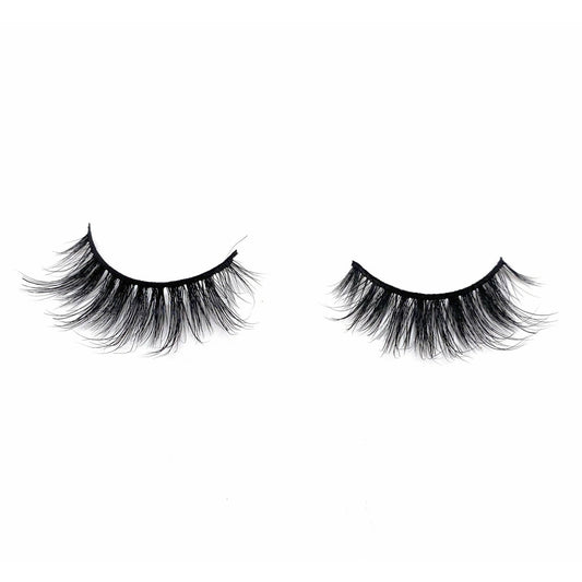 Mink Fur Eyelashes - Purple Box