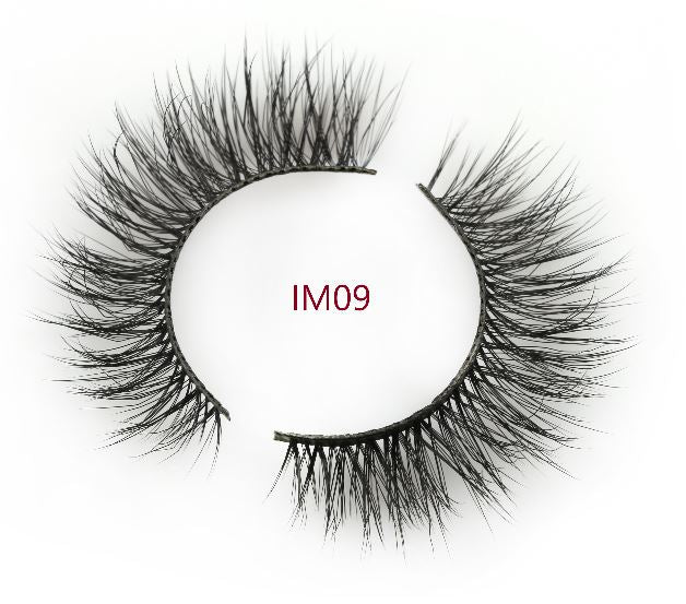 12 Slots -Display with Magnetic Lashes with eyeliner