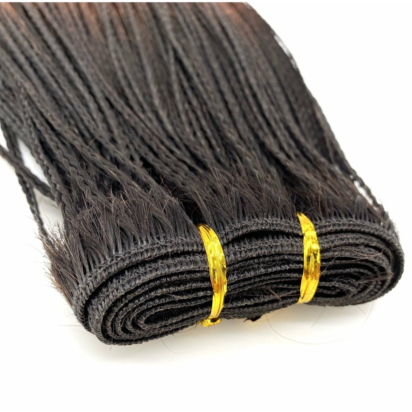 Unique Micro Braid  14" T1B Burgundy / 100% Human Hair
