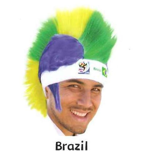 Official FIFA Soccer Mohawk Wig Hat