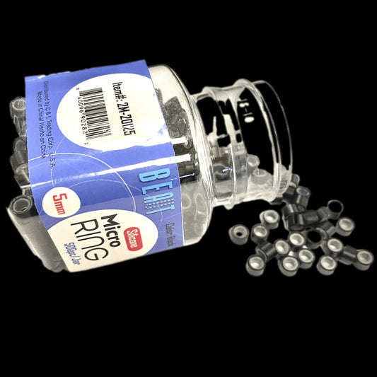 BEAUT Silicone Micro  Ring 5mm-  (500 pcs)