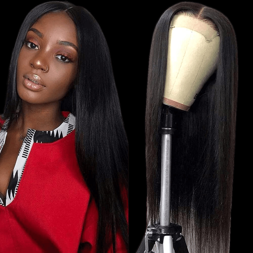 RIO Straight  4x4  Lace  Wigs Human Hair