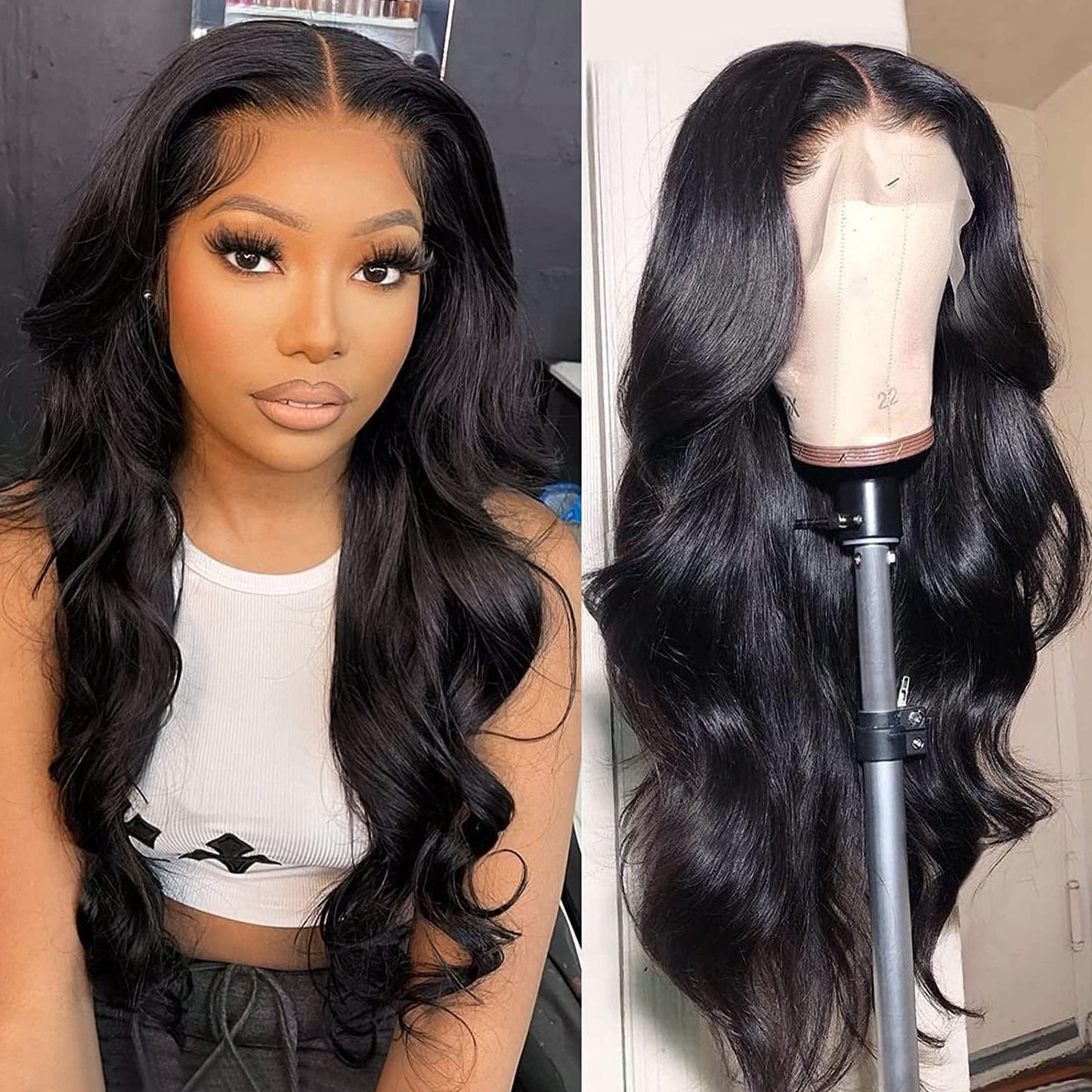 100% Full Lace Human hair wig