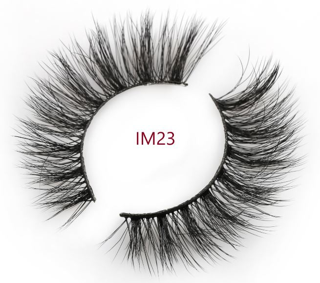 12 Slots -Display with Magnetic Lashes with eyeliner