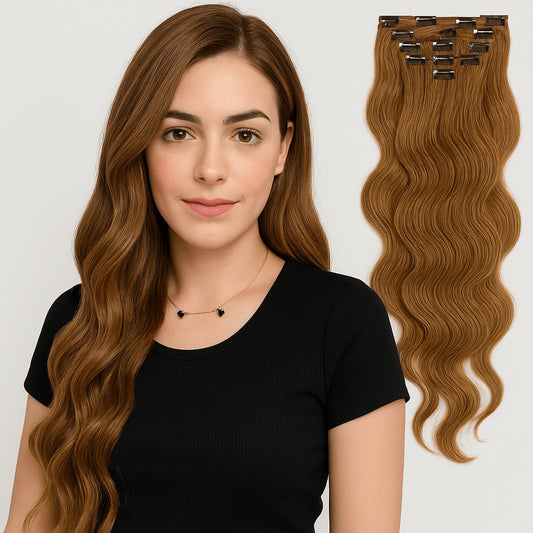 VIP Clip Extensions / Body Wave - 24'' (170 g ) - ClipeX System