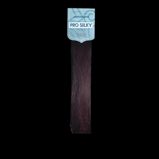 Hollywood 100% Human Hair  Pro Silky Weavings 12''