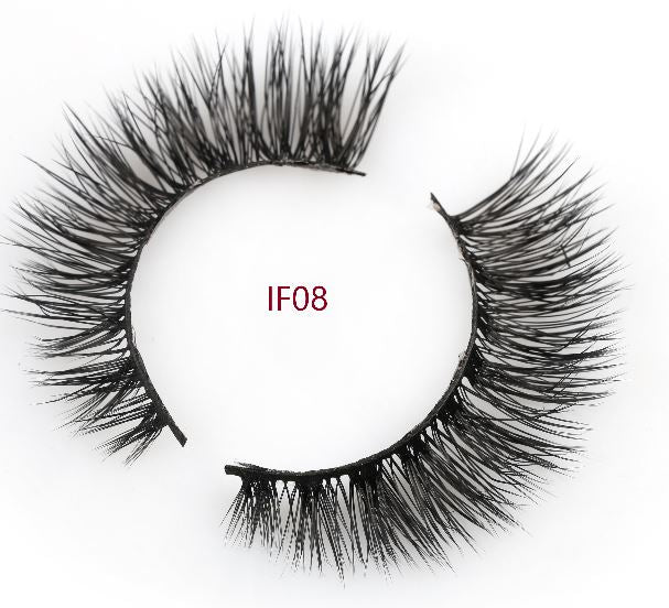 12 Slots -Display with Magnetic Lashes with eyeliner