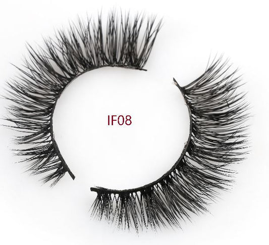 12 Slots -Display with Magnetic Lashes with eyeliner