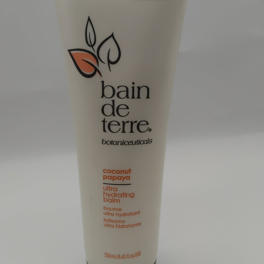 BAIN DE TERRE Coconut Papaya Ultra Hydrating Treatment Balm 8.45 fl oz