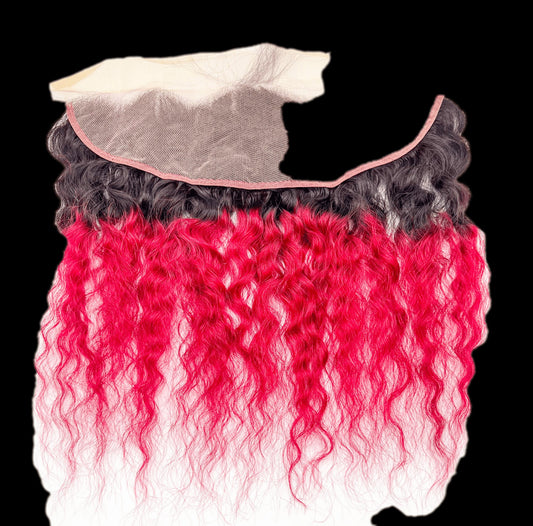 RIO Bohemian Frontal Ear to Ear 13X4  Wine