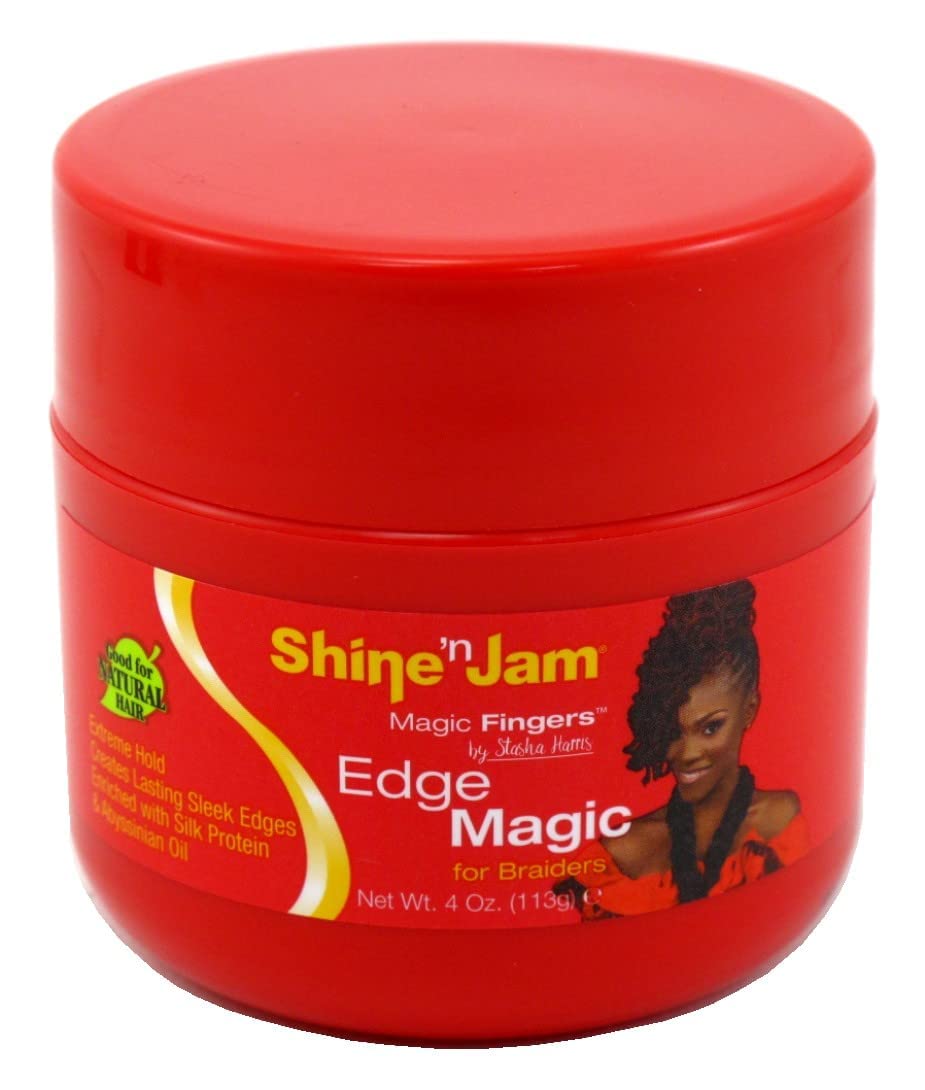 Ampro Shine N Jam Magic Fingers For Braiders Edge Extreme Hold