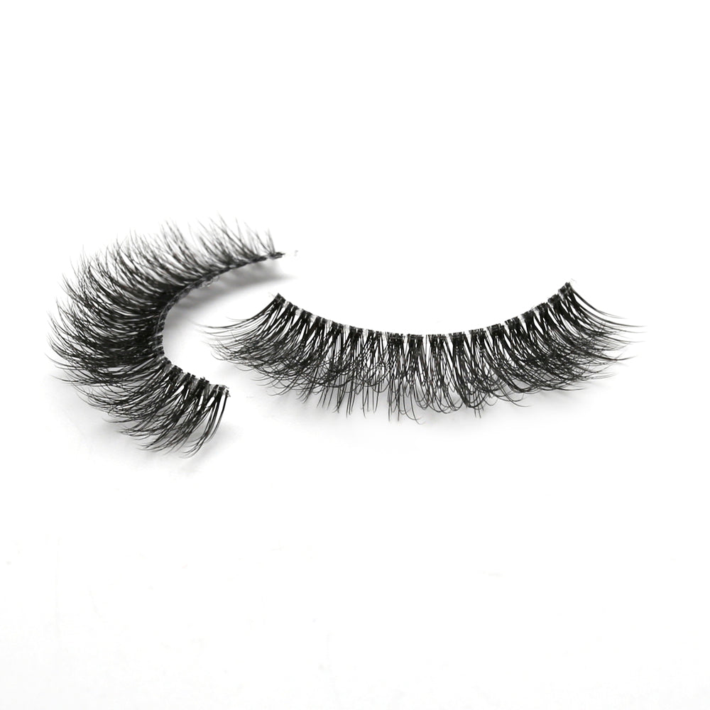 VIP Eyelashes - 3D Faux Mink Invisible Band