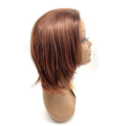 Unique 100% Human Hair Half Wig/ Style #33237