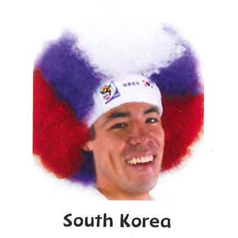 Retro Official Soccer Afro Wig hat from 2010 games.