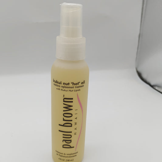 Paul Brown Hawaii Kukui Nut Hot Oil - Moisture Replacement Treatment (Size : 4 oz)